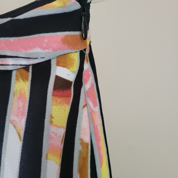 Palazzo BISOU BISOU flowy Flare pants size XS - Picture 7 of 11